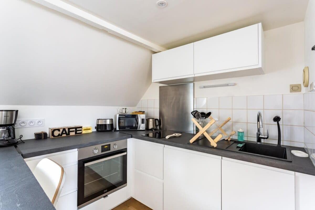 Apartamento Le Petit Pastel - Joli Duplex - Proche De La Plage Saint-Malo Exterior foto