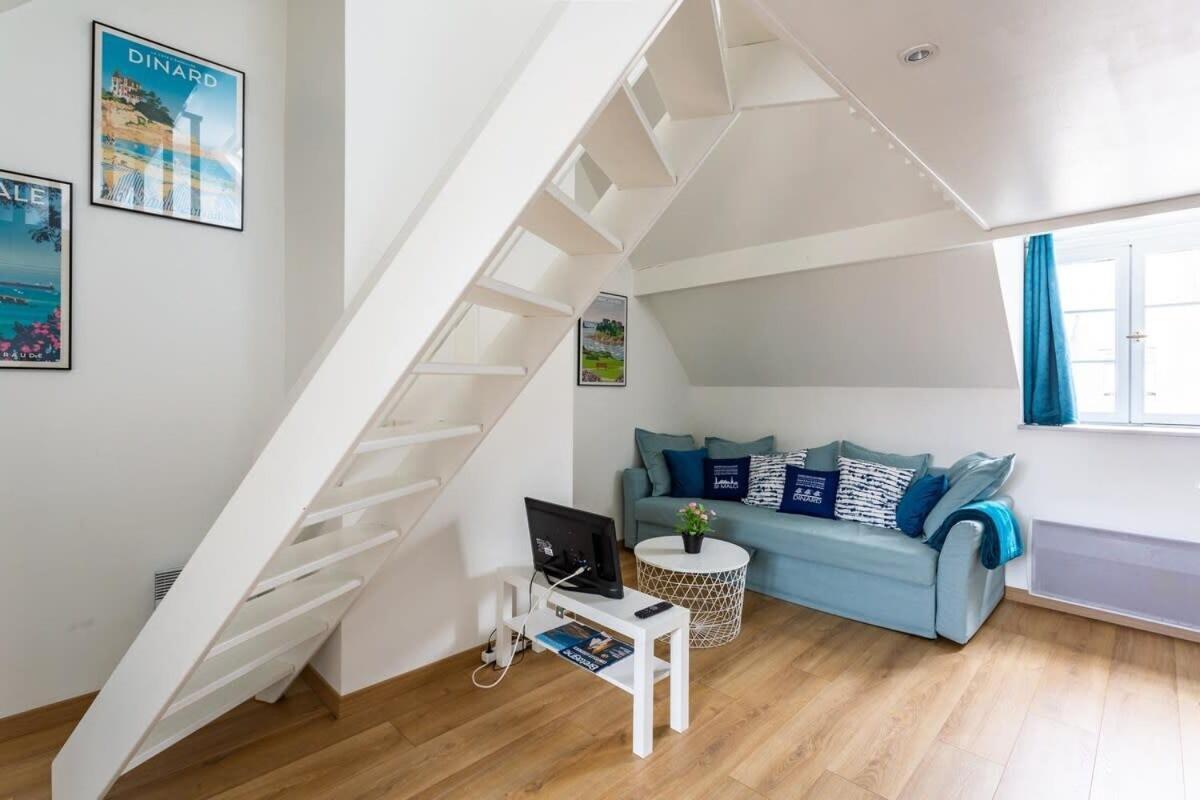 Apartamento Le Petit Pastel - Joli Duplex - Proche De La Plage Saint-Malo Exterior foto
