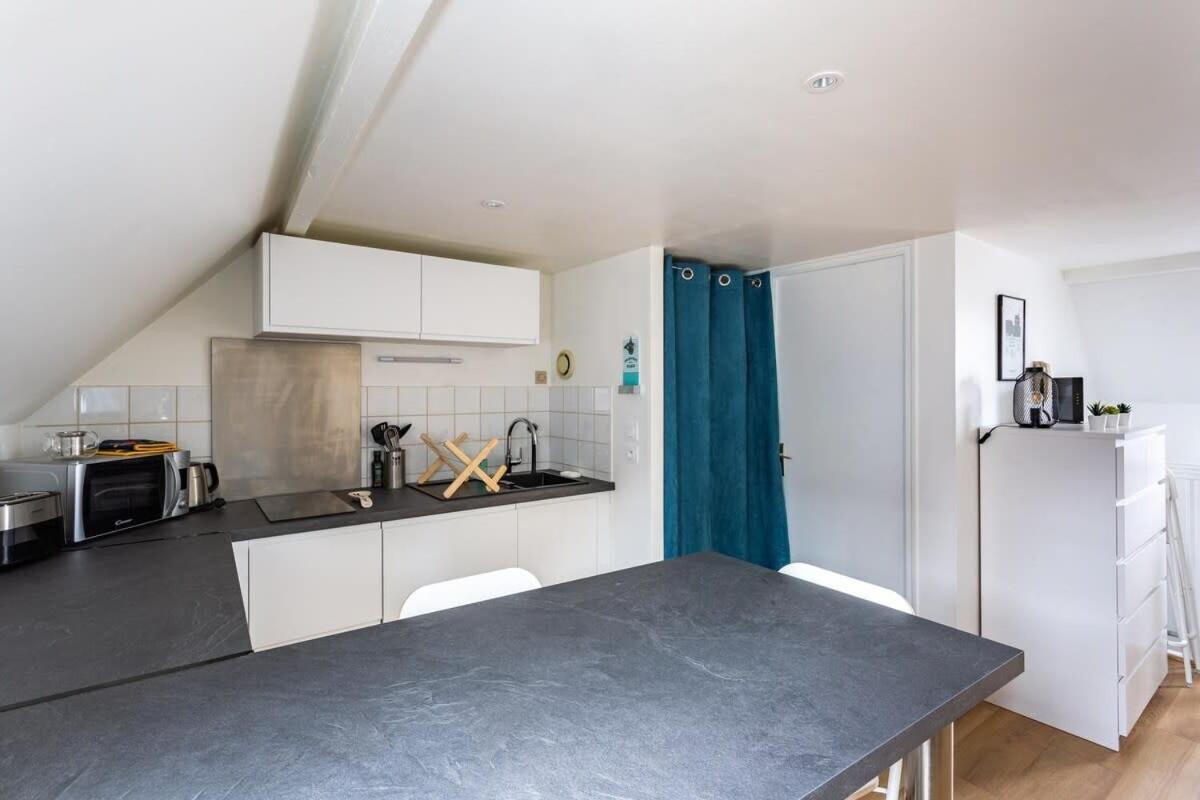 Apartamento Le Petit Pastel - Joli Duplex - Proche De La Plage Saint-Malo Exterior foto